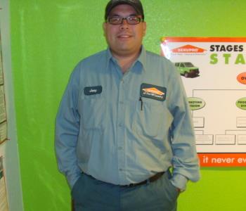 Jerry Arispe, team member at SERVPRO of The Hill Country